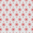 Geometric Sun Red Wallpaper