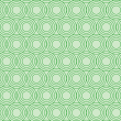 Geometric Green Circles Wallpaper