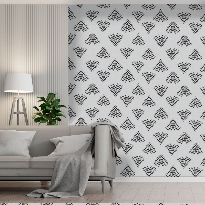 Geometric Wallpaper Triangles
