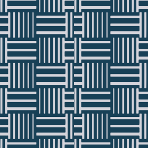 Blue Geometric Tile Wallpaper