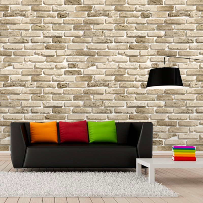 Brick Wallpaper Camel