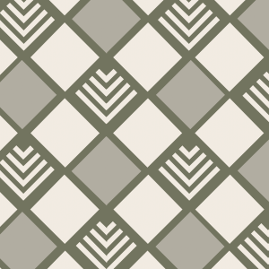 Geometric Green Tile Wallpaper