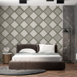 Geometric Green Tile Wallpaper