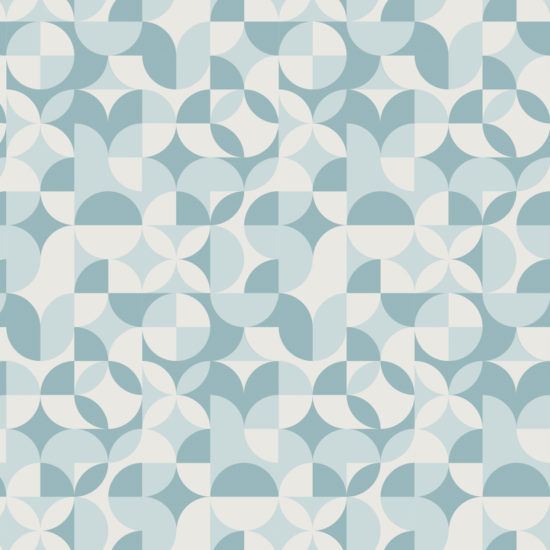 Geometrische Blaue Tapete