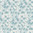 Geometrische Blaue Tapete