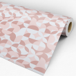 Geometric Pink Wallpaper