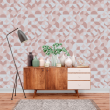 Geometric Pink Wallpaper