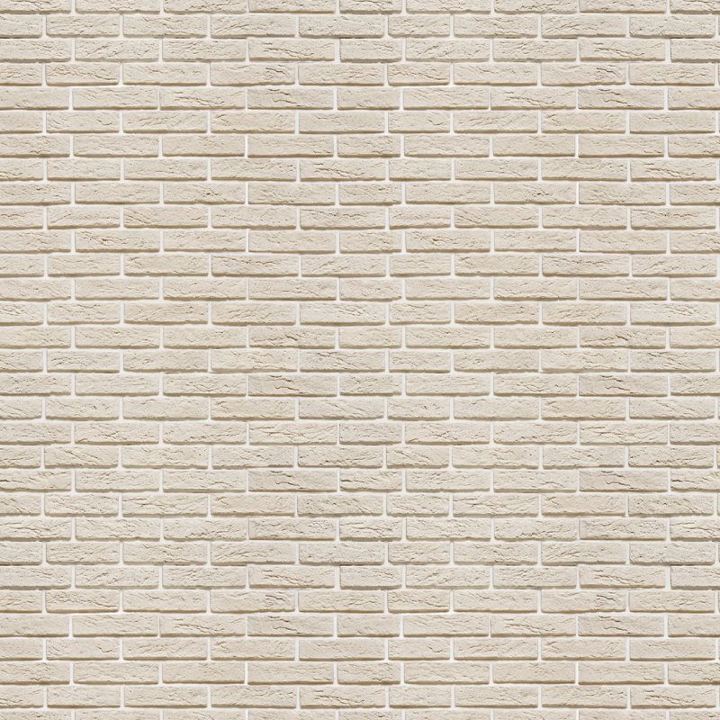 Brick Wallpaper Klein Beige
