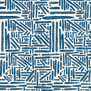 Geometric Abstract Blue...