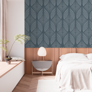 Viktorianische blaue...