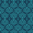 Viktorianische Marineblaue Tapete