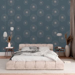 Papier peint floral Pissenlits