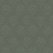 Victorian Green Floral Wallpaper
