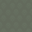 Papier Peint Floral Victorien Vert