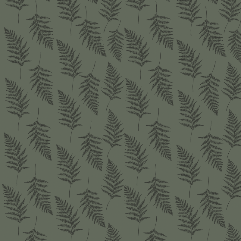 Papier Peint Floral Acacia Vert
