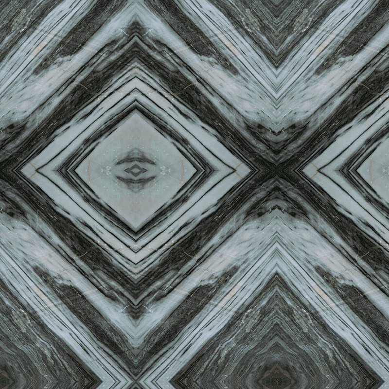 Geometric Stone Blue Wallpaper Texture
