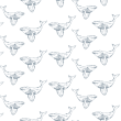 Papier Peint Animal Baleine Bleue