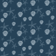 Blue Sea Shell Animal Wallpaper