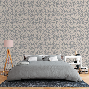 Victorian Beige Tile Wallpaper