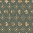 Victorian Green and Yellow Wallpaper