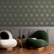 Victorian Green and Yellow Wallpaper