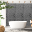 Grey Decorative Stone Wallpaper