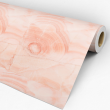 Papier peint marbre rose