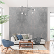Grey Marble Wallpaper with Pink Veins
