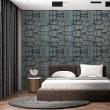 Blue Brick Wallpaper