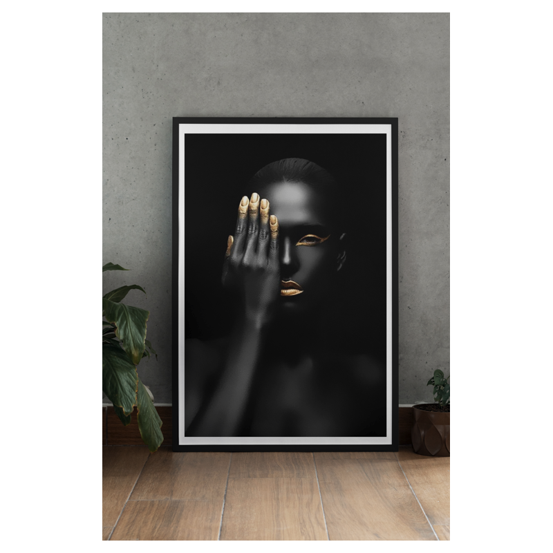 Lámina Decorativa Fotografía Mujer