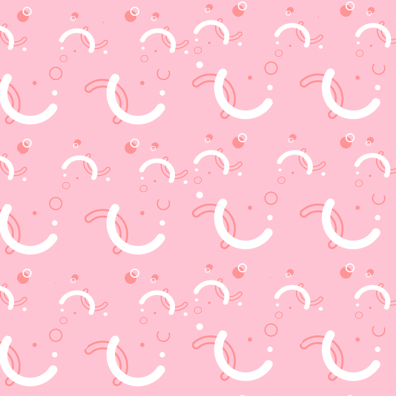 Geometric Pink Youth Wallpaper