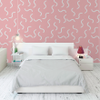 Jugendliche rosa Tapete