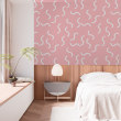 Jugendliche rosa Tapete