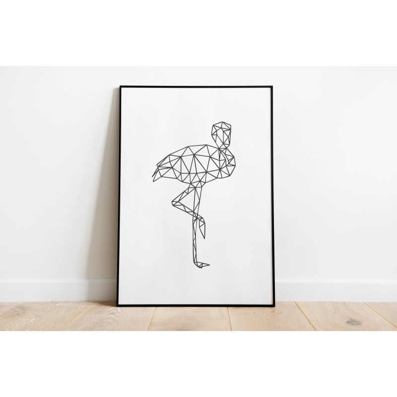 Geometric Animal Decoration Picture