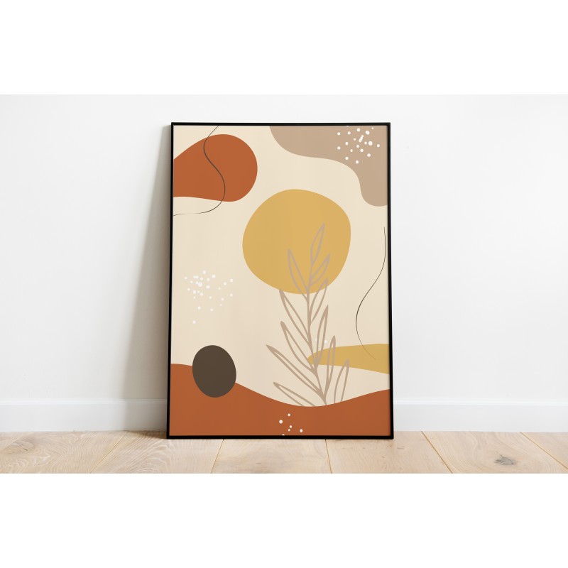 Bohemian Abstract Decorative Print