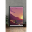 Illustrated Sunset Decorative Print