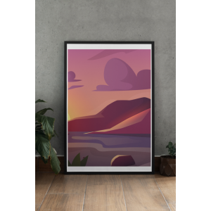 Illustrated Sunset...