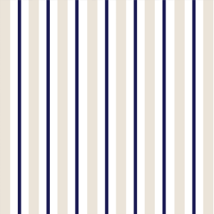 Beige and blue striped...
