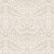 Elegant Floral Wallpaper in cream
