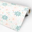 Papel Pintado Floral Pastel