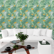 Tropical Floral Wallpaper