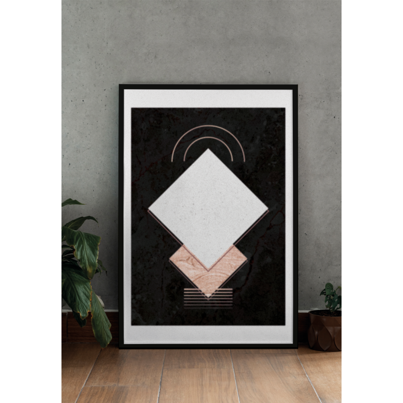 Geometric Luxury Decorative Print