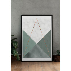 Geometric Green Decorative...