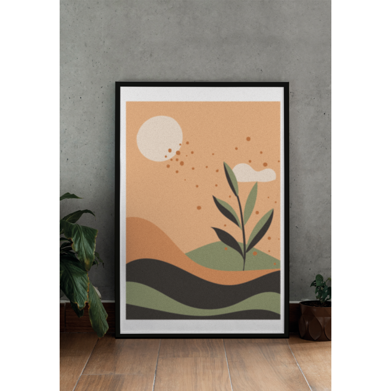 Stampa Decorativa Moderna Deserto