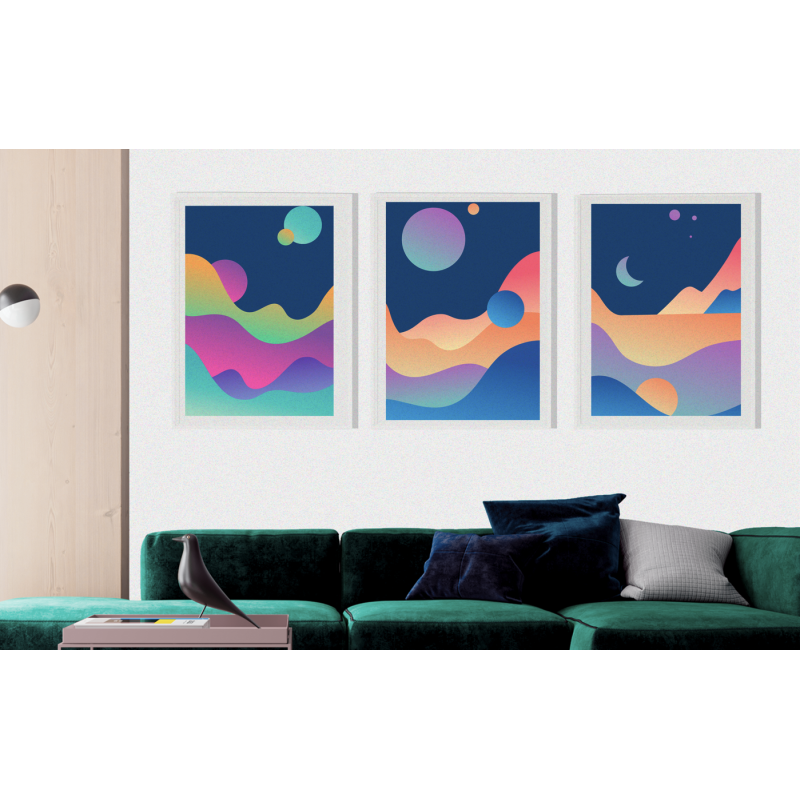 Modern Decorative Print - Galactic Sky