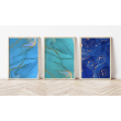 Dekorative blaue Texturfolie