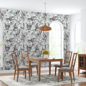 Papel Pintado Floral...