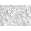 Photomural 3D Petites Fleurs Blanches