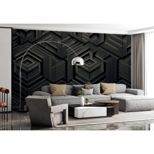 Schwarzes Geometrisches...