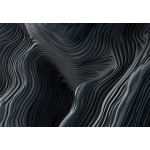 Photomurale 3D Abstraite Dunes